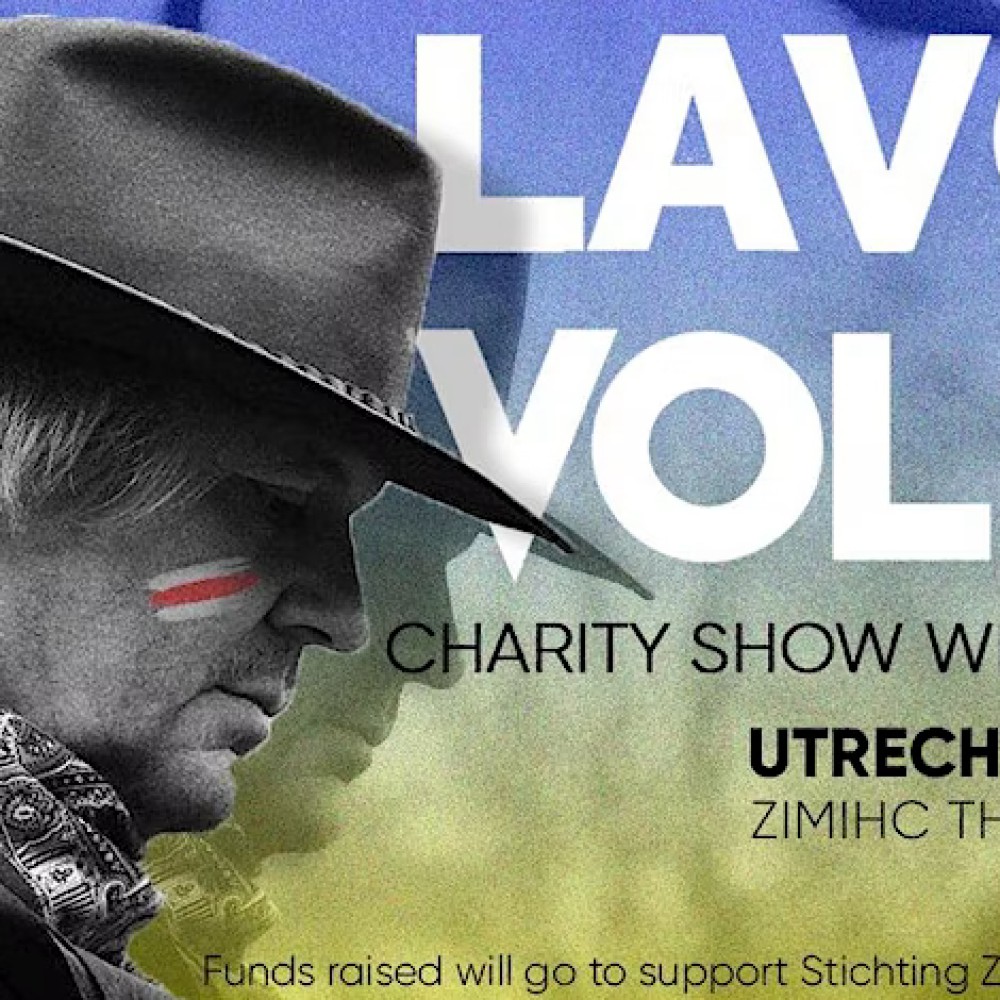 Lavon Volski's charity concert in Utrecht on 2 December